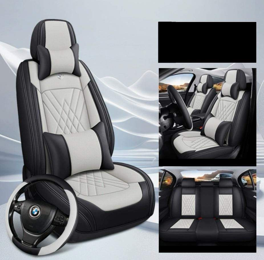 Mat Black Seat Cover Set