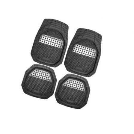 AUTOGEAR BLACK TRIM CARPET MAT SET